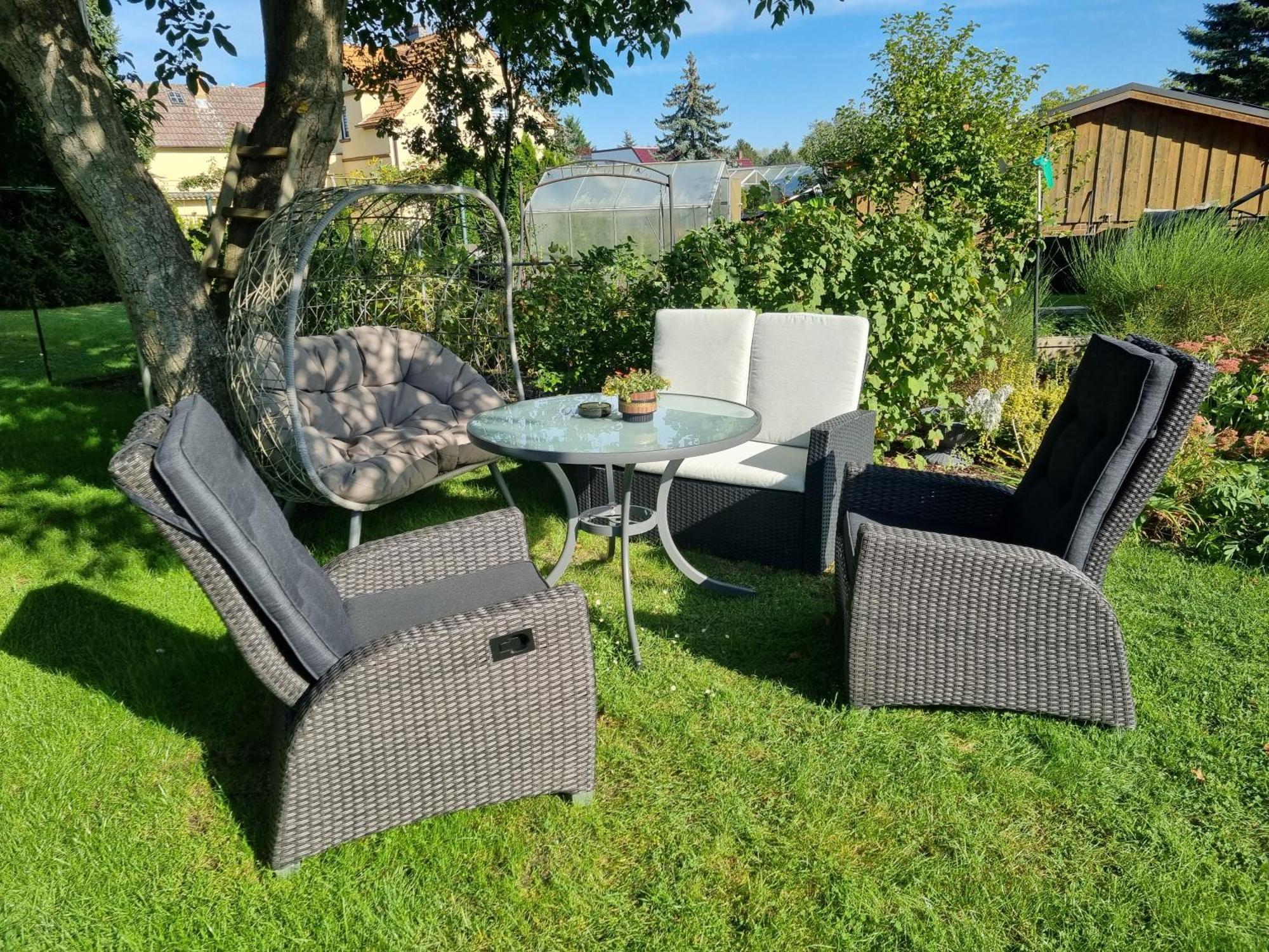 Ferienwohnung *Zur Weinbergstrasse* Lauta Exterior foto